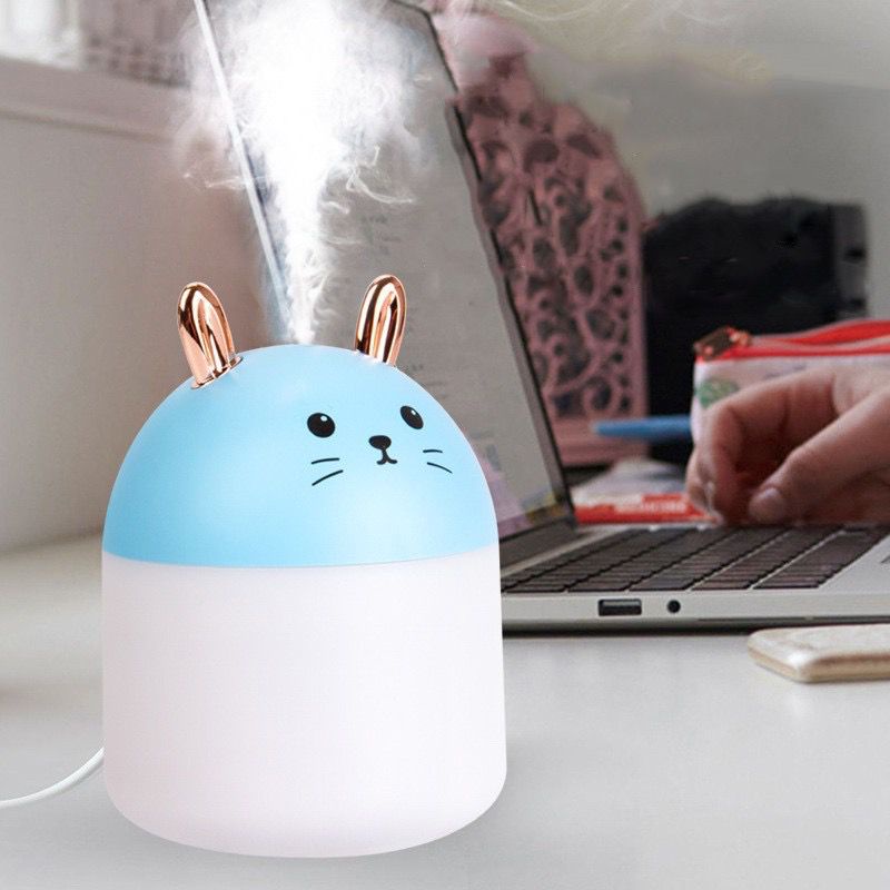 Humidifier cute rabbit pelembab udara ruangan cat / Aroma Terapi / Diffuser