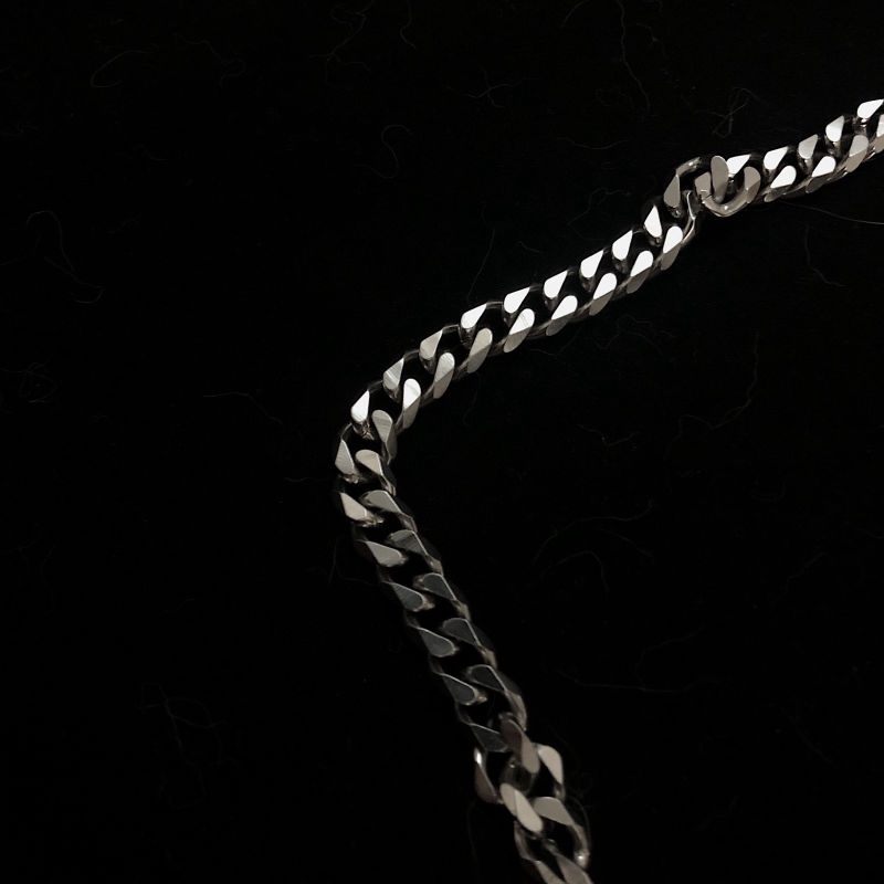 Kalung Bahan Titanium Steel Gaya Korea