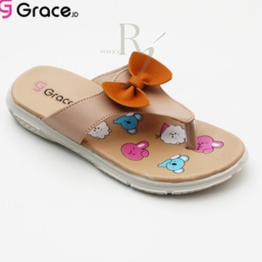 GDI.01Jl22х– GRACE [MUSE JPT - 101] Sandal Anak Perempuan BTS BT21 /Sendal Jepit Pita Anak Perempuan