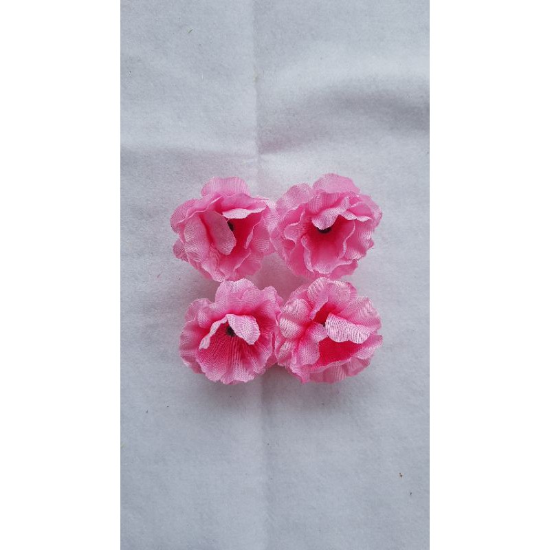Bunga Papan Bunga Suyok Bunga Mawar Kuntum  Imitasi Artificial Bunga Plastik Mawar Rose Flower-Pink