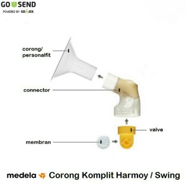 Corong Komplit Harmony Swing 27mm Sparepart