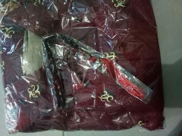 Syafin - Promo Semi Sutera Batik Couple Gamis Sutera Premium Original Solo Dolby Embos Seragaman