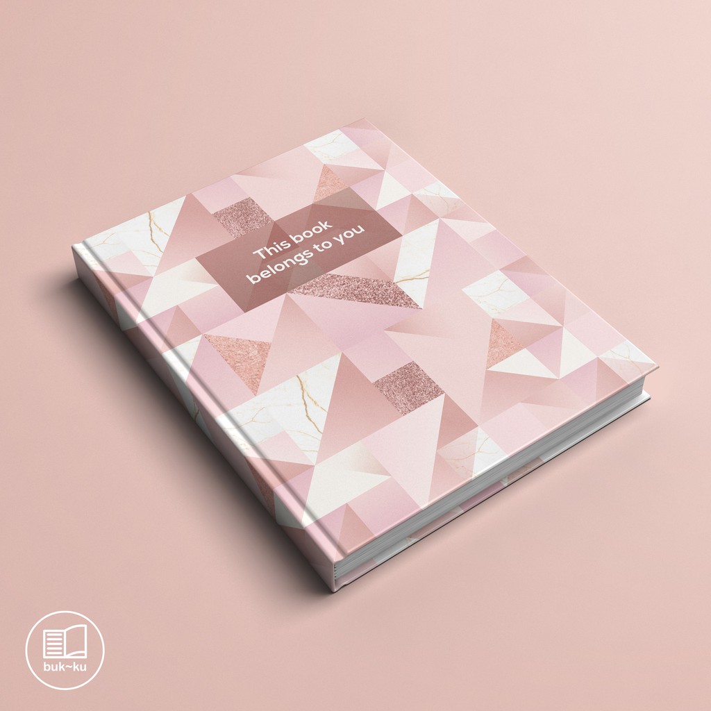 

Buku custom motif marble catatan notes notebook