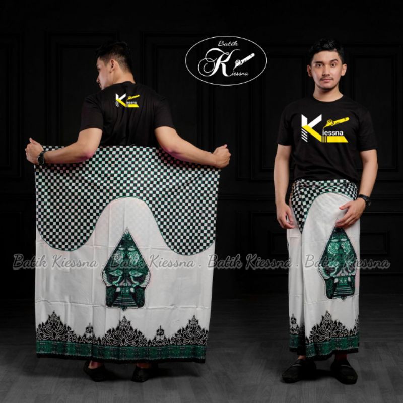 Jual Sarung Batik Print Pria Dewasa Terbaru Motif Wayang Nu Kekinian