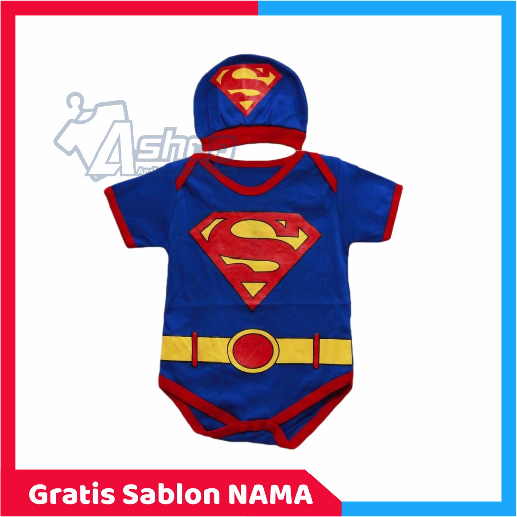 Jumpsuit Bayi Jumper Superman