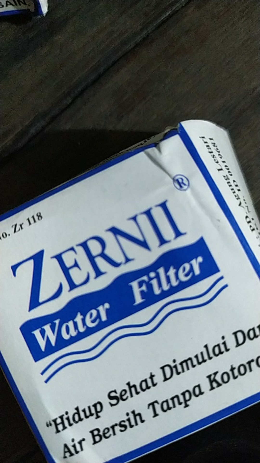 Refil Carbon Aktif Filter Zerni