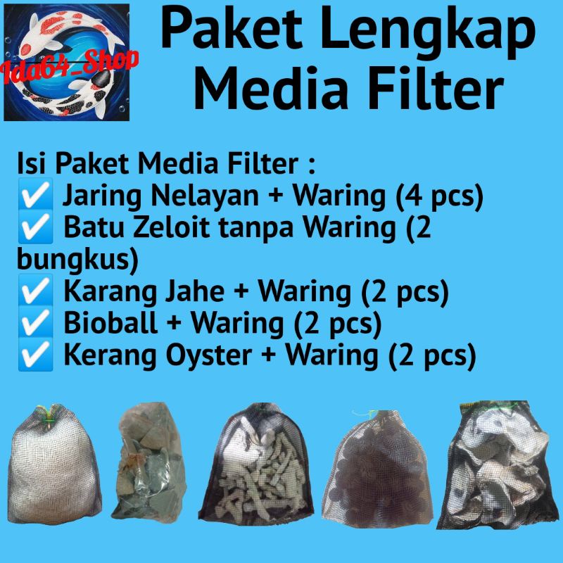 Jual Paket Media Filter Shopee Indonesia