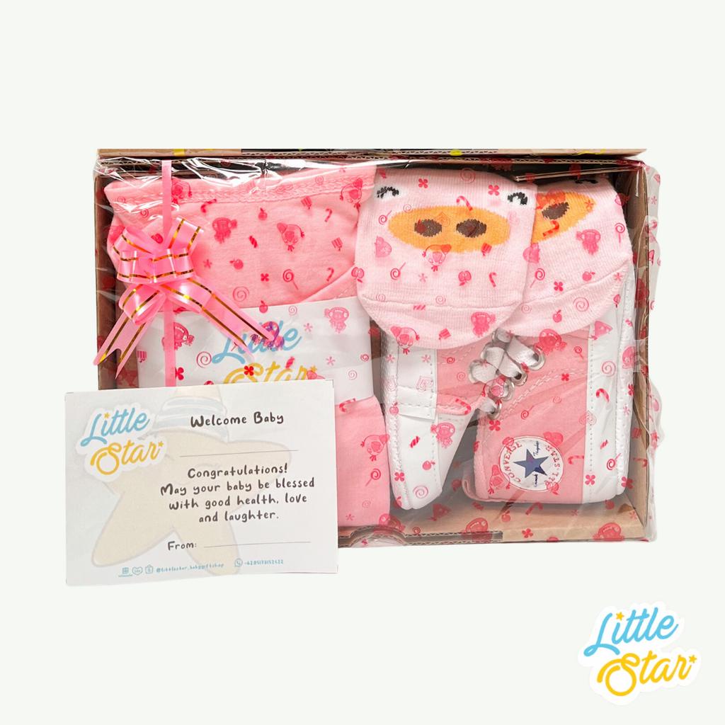 LS 3in1 Hampers Bayi Newborn Baby Gift Set Paket Hadiah Parcel Kado Lahiran Unisex