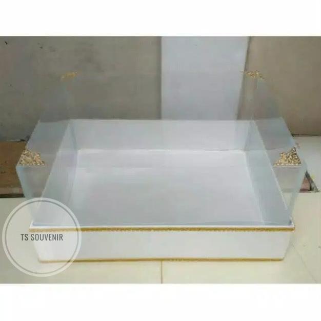 

[COD] Kotak hantaran satuan model siku warna krem [COD]