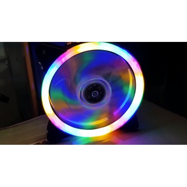 FAN CASING GAMING JERTECH FL-122 RGB / RGB RUNNING KIPAS CPU 12CM