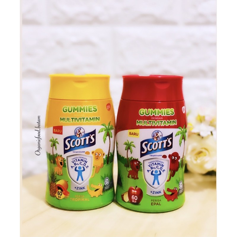 

SCOTTS DHA GUMMIES / MULTIVITAMIN 60 Gummies