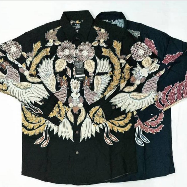 M231 KEMEJA BATIK LENGAN PANJANG/M22201589/ BATIK LENGAN PANJANG