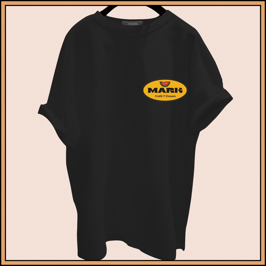 CALVIERO SHOP - BAJU KAOS ATASAN WANITA MARLK LOGO PRINT