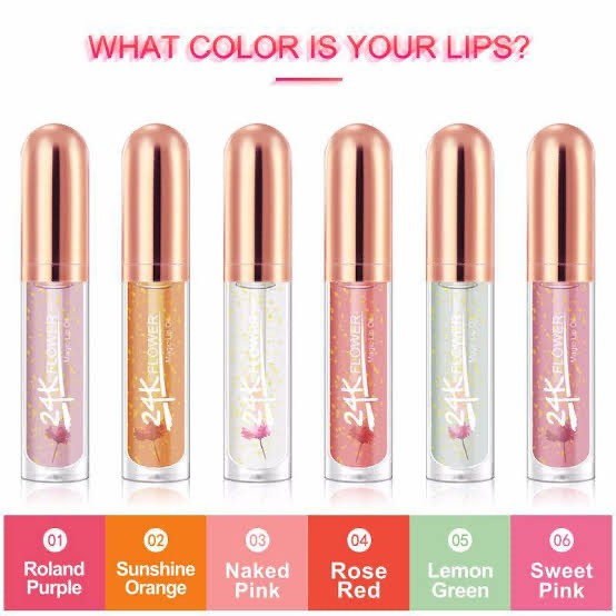 Kiss Beauty 24K Flower Magic Lip Oil