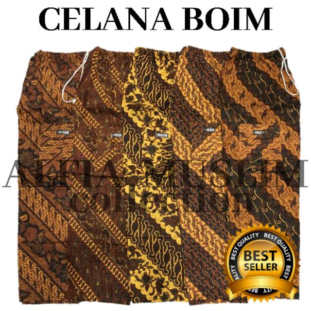 Celana Boim JUMBO Celana Batik Pekalongan