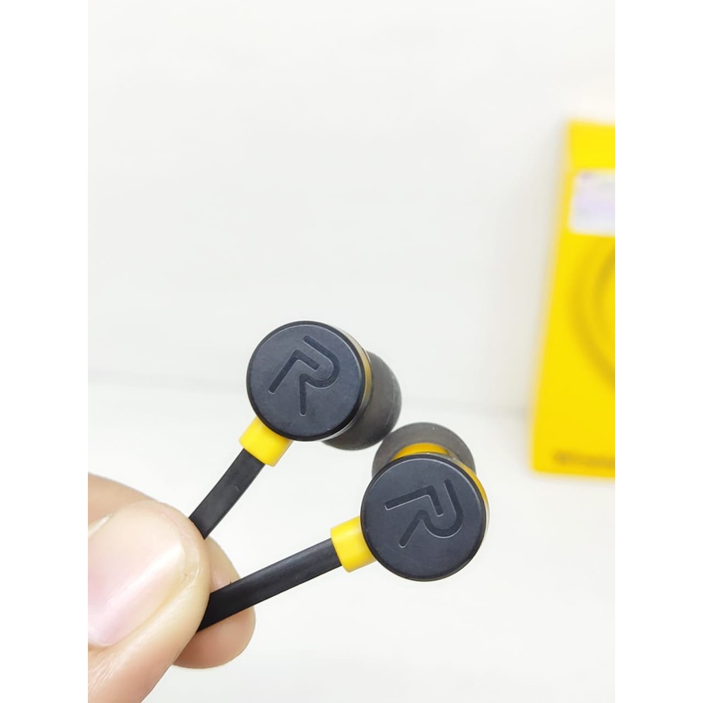 RMA101 Headset BLUETOOTH Realme Buds Magnetic Wireless Earphone Feel The Real Bass