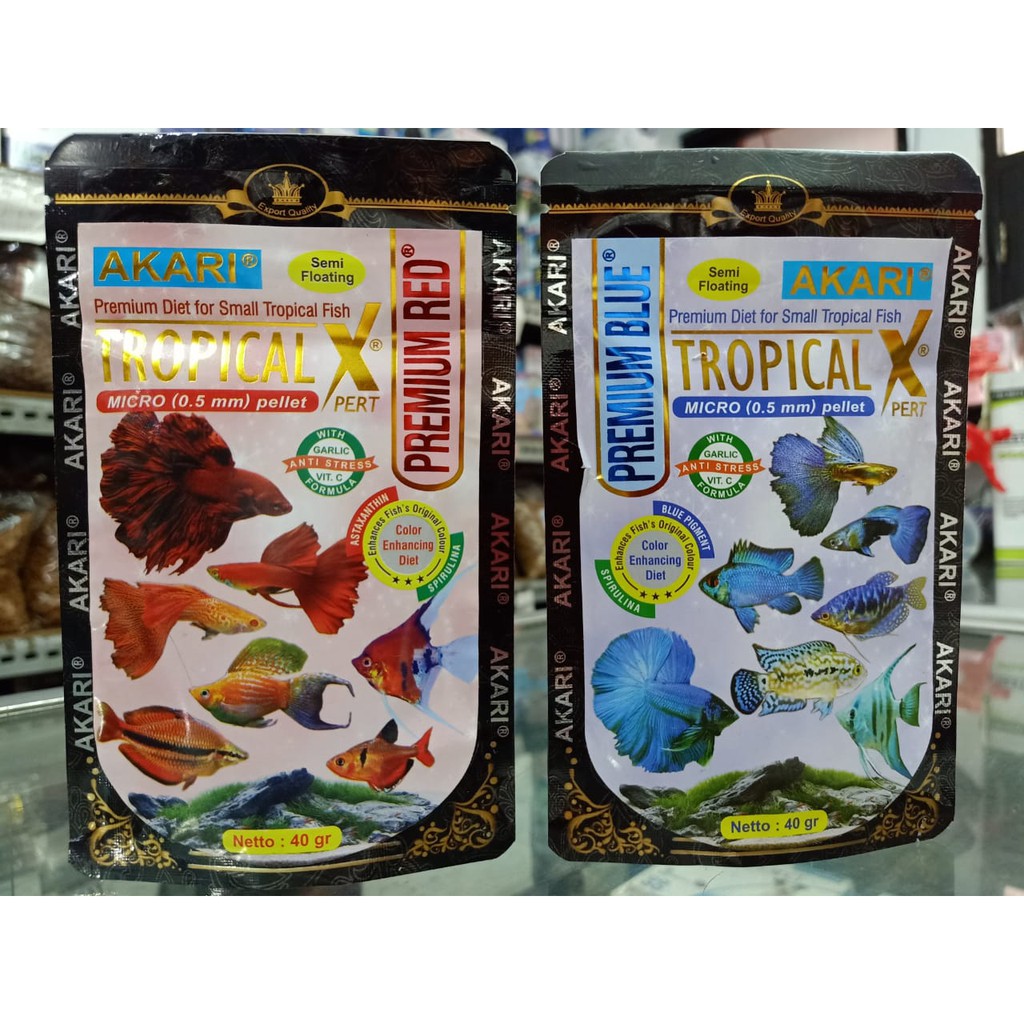 Akari Premium Red and Akari Premium Blue