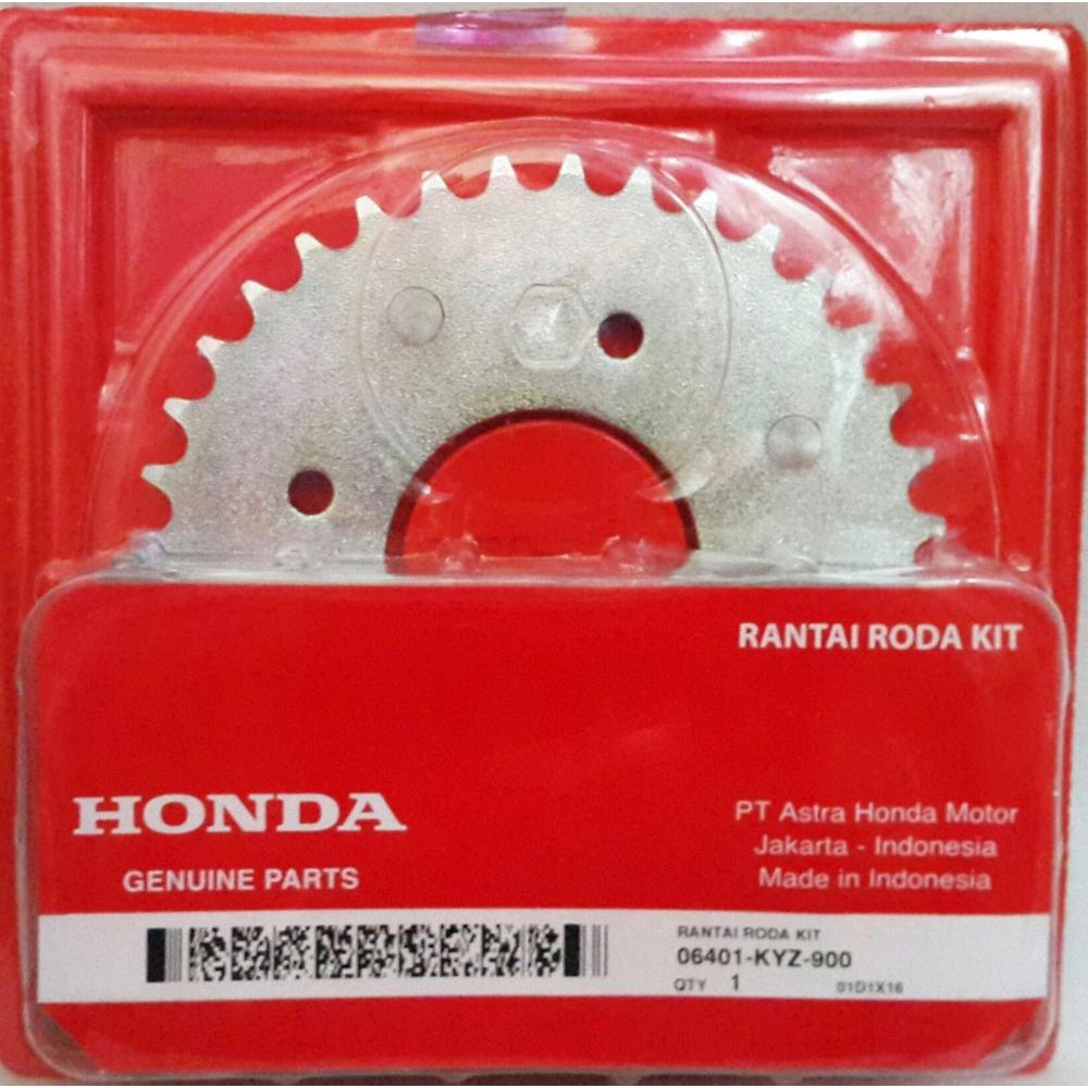 Gear Set HONDA Supra X 125 Helm-in, Supra X 125 Helm-in FI Genuine AHM