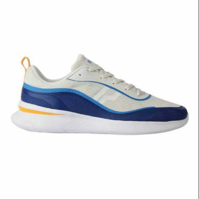 SNEAKERS COWOK HITAM BIRU MISTY  PIERO ARC WAVE