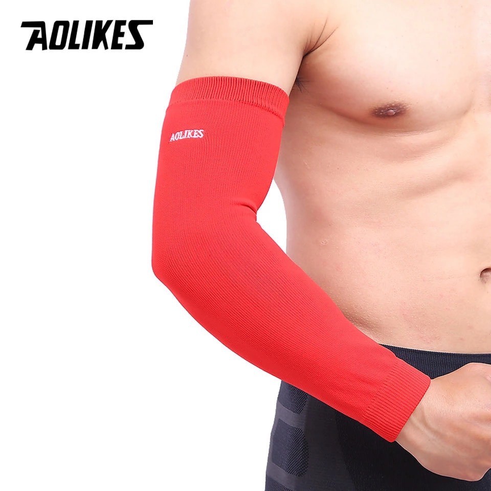 AOLIKES 7146 Arm Sleeve / Arm Warmer / Basketball Sleeve / Hand Sleeve - Deker Pelindung Siku Tangan