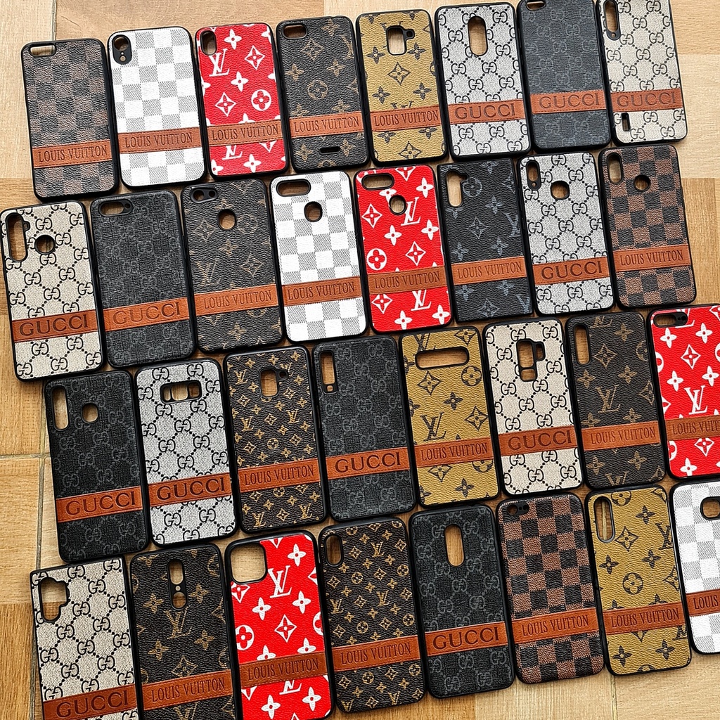 SAMSUNG NOTE 9 NOTE 10 NOTE 10 PLUS / PRO S7 EDGE S8 PLUS S9 PLUS S10 S10 PLUS - LINE SKIN Soft Case LV GG Emboss