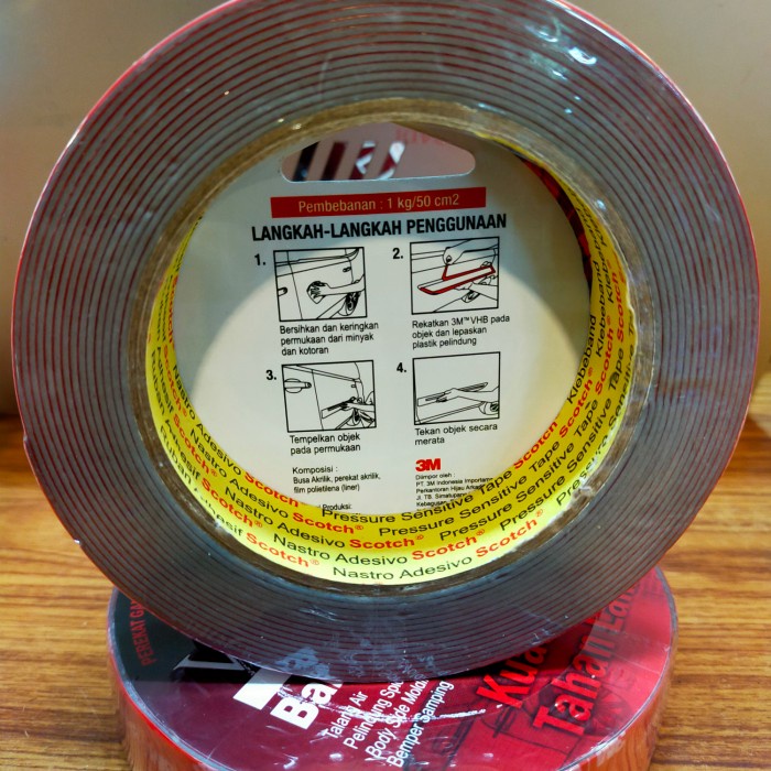

Jual Lem Super Kuat Perekat Talang Air Mobil Double Tape Vhb 3M Ori 12Mm Murah