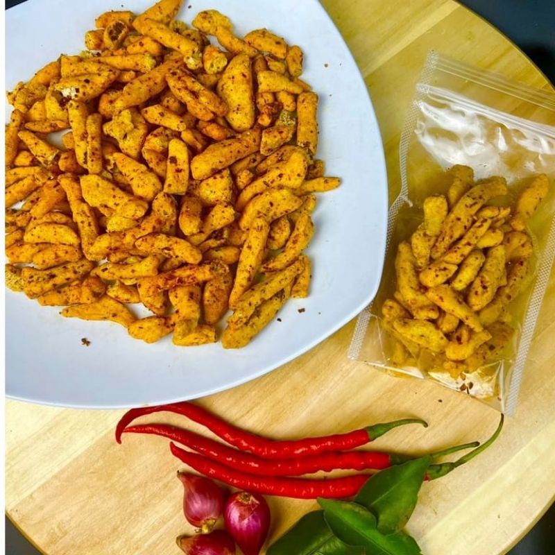 

basreng stik pedas daun jeruk