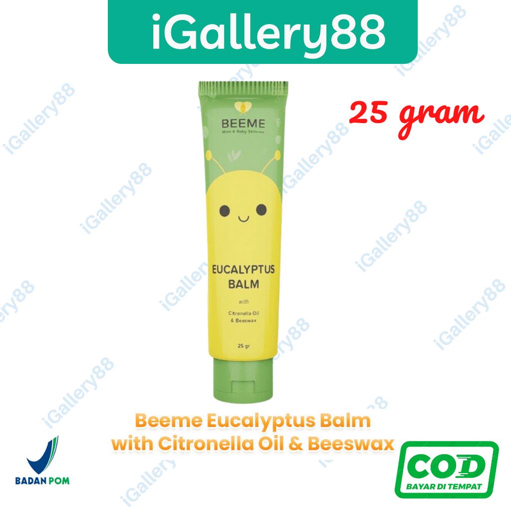 Beeme Eucalyptus Balm with Citronella Oil &amp; Beeswax | Meredakan Batuk Pilek 25gr