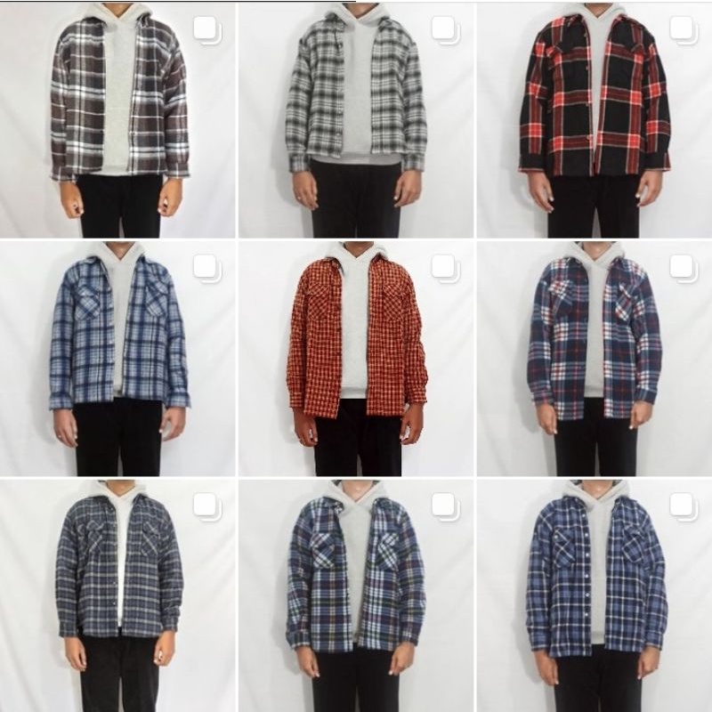Flannel Outer Wool & Fleece Vintage