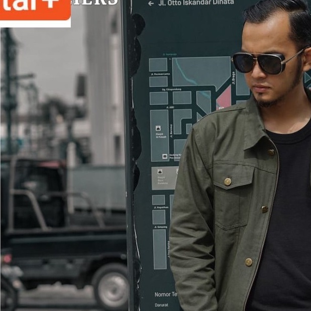 ALLSIZE HITAM PUTIH MERAH BIRU KUNING MOTIF ATAU POLOS / Outliers - Green Army Magnar Jacket