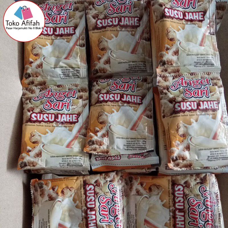 

Susu Jahe Anget Sari Sachet 28 gr - 1 Renceng (10 Sachet)