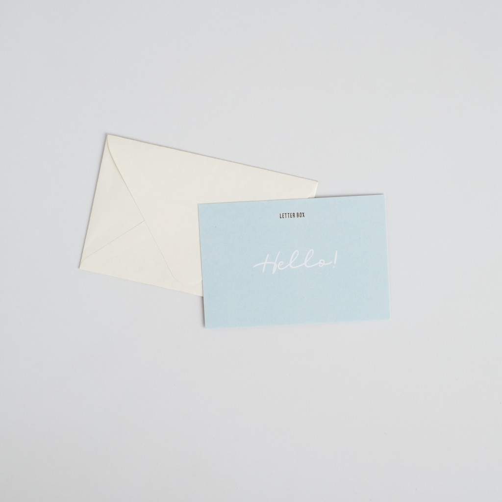 

Letter Box - Kartu Ucapan Hello / Greeting Card