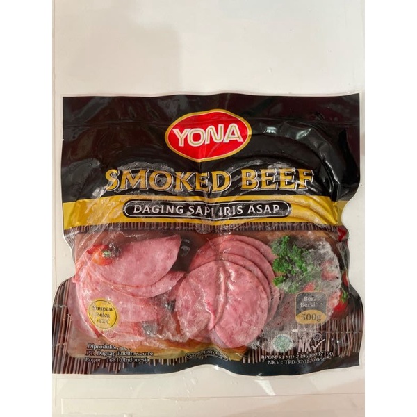 

Yona smoked beef 500gr