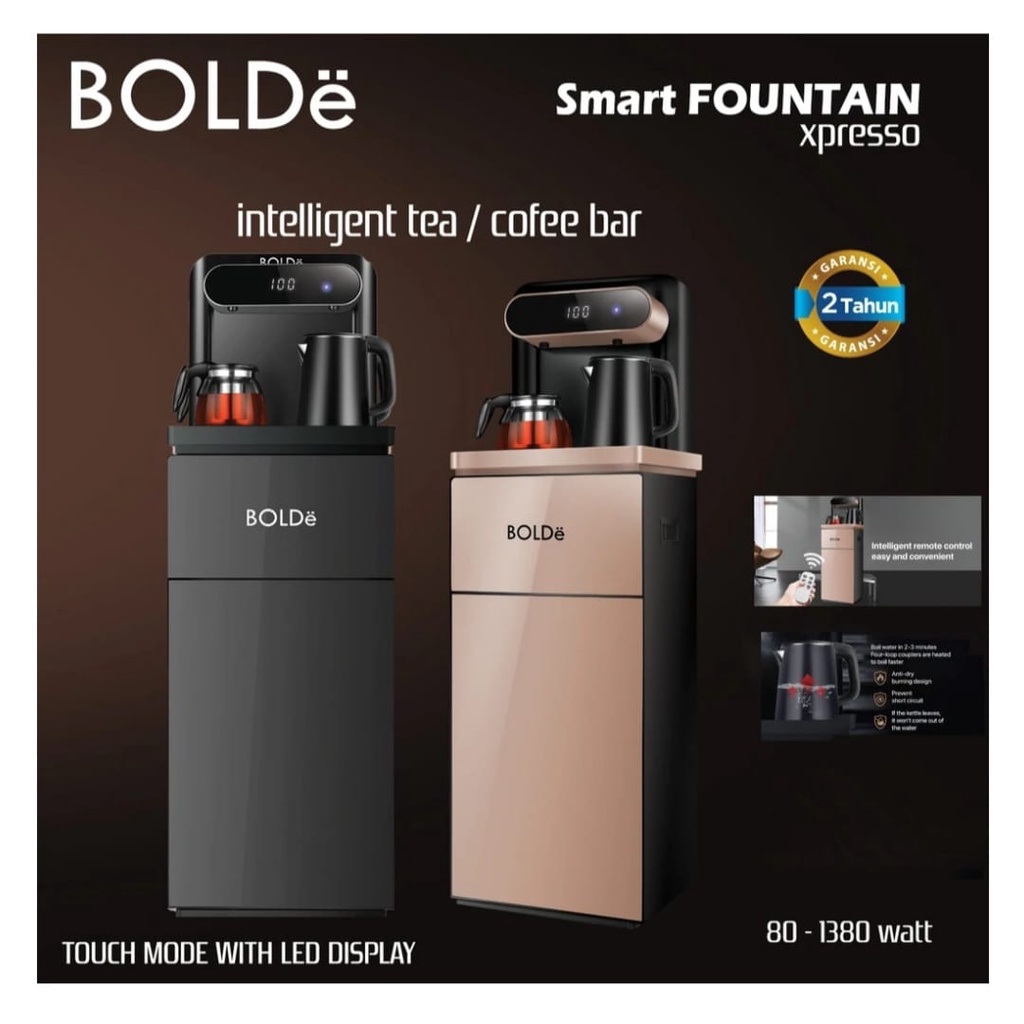 Bolde Super Dispenser Xpresso Galon Bawah Smart Dispenser