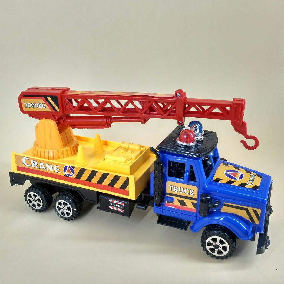 mainan anak truk crane
