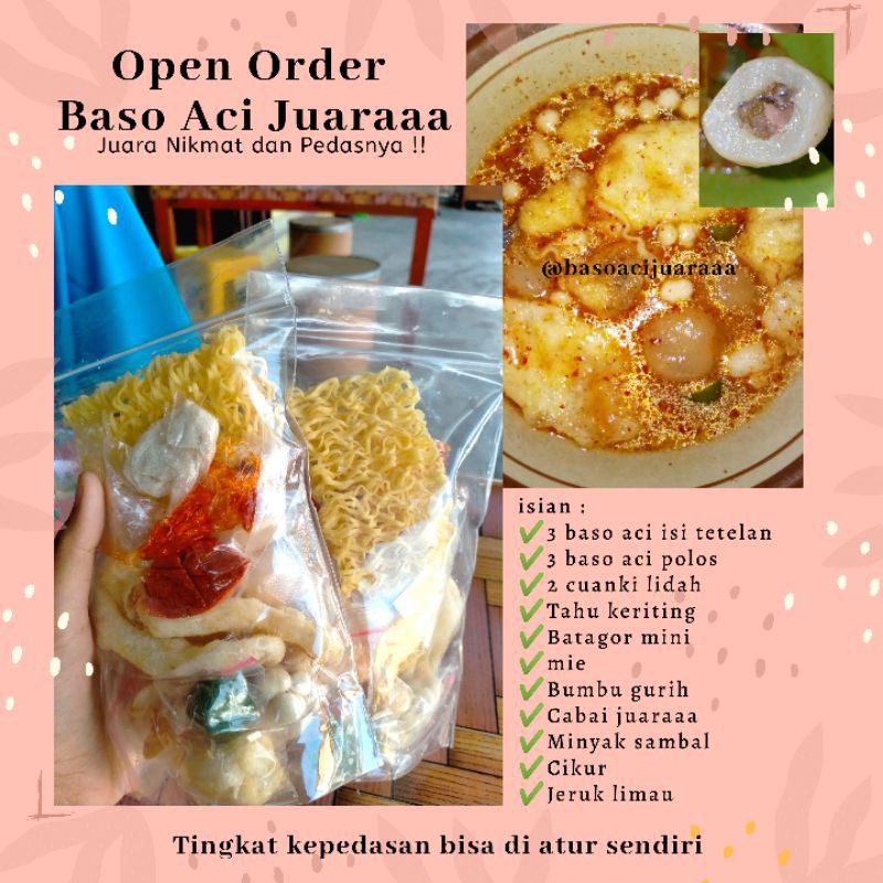 

BASO ACI isi tetelan sapi
