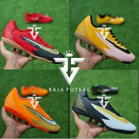 Sepatu Futsal NIKE MERCURIAL NEYMAR JR VAPORX XII IC RED TERBARU