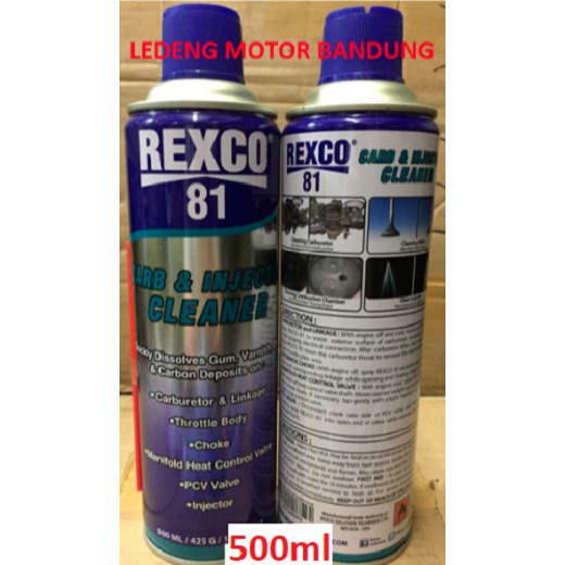 Rexco 81 Carburator Cleaner Pembersih Kaburtor Injector Matic