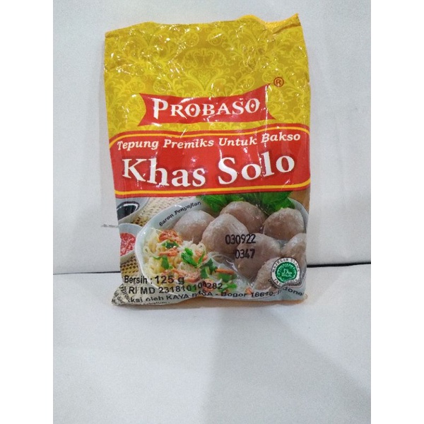 Probaso Adonan Komplit Khas Solo 125gr