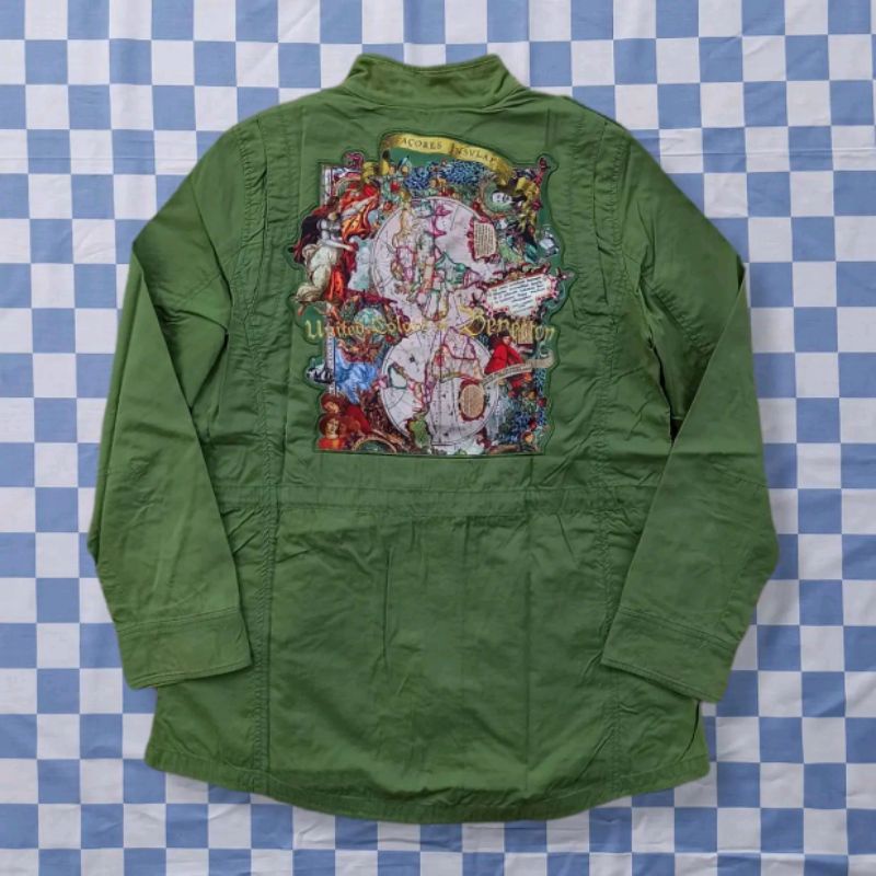 jaket parka benetton