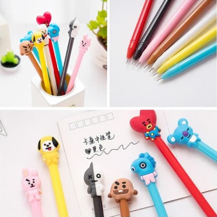 

[FaFi] PULPEN GEL KARAKTER PULPEN ALAT TULIS PENA KOREA MAKASSAR MURAH