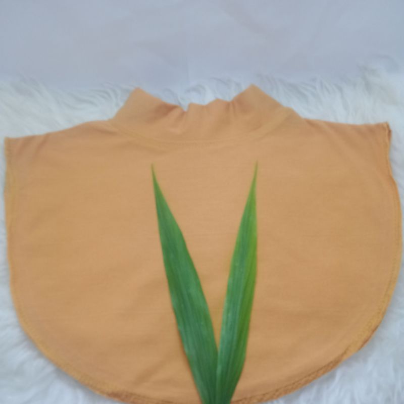 Manset Leher Dalaman Hijab Inner Termurah-Mustard