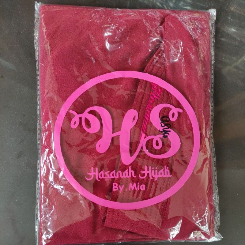 JILBAB INSTAN ASYA ORI HASANAH-MARON