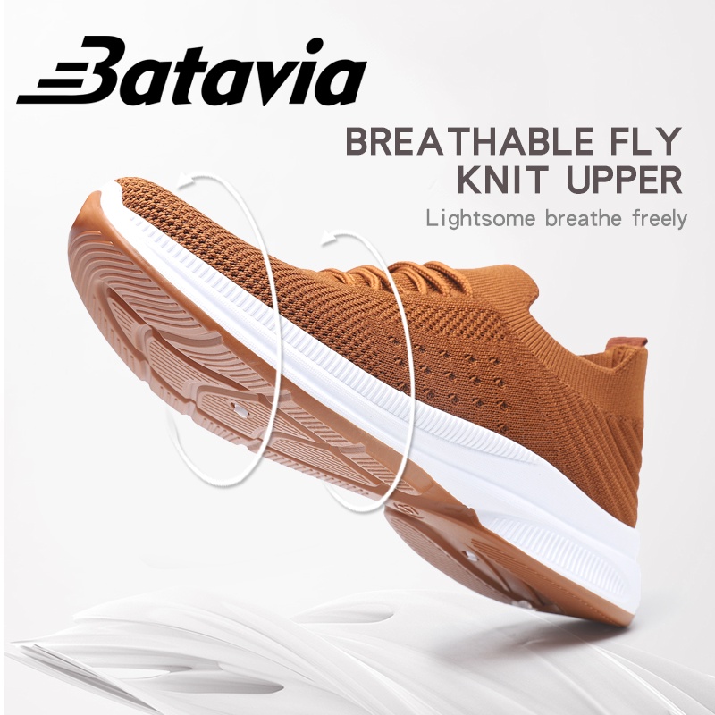 Batavia GROSIR sepatu kanvas wanita rajut sepatu wanita  hitam Sepatu Wanita Sport Women Sneakers A107\A21/A23-2