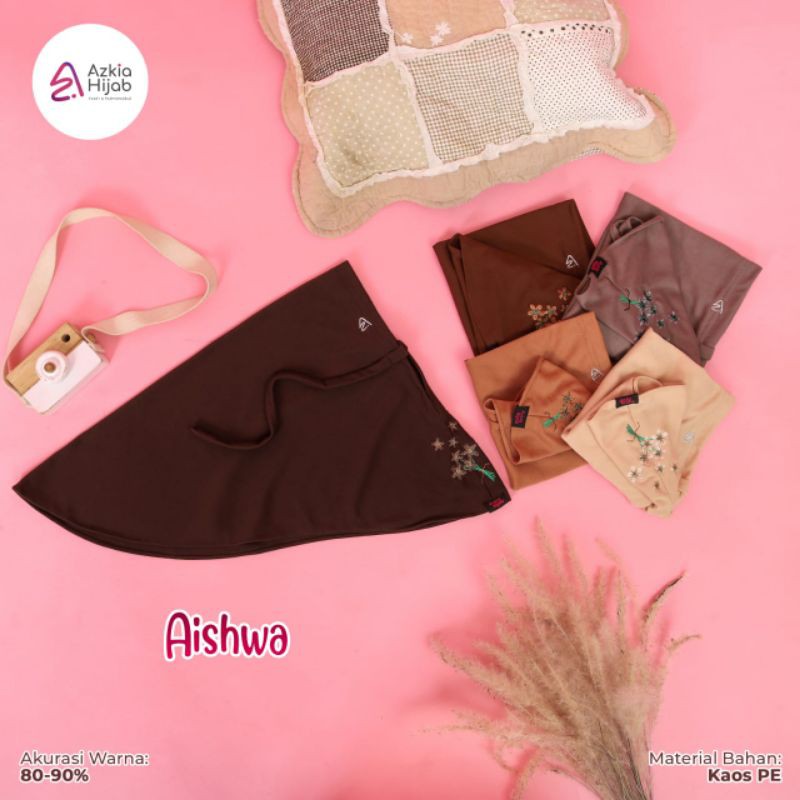 Aishwa || size SS (size 1) jilbab anak / bayi || usia 0 bulan - 6 bulan new azkia hijab-6