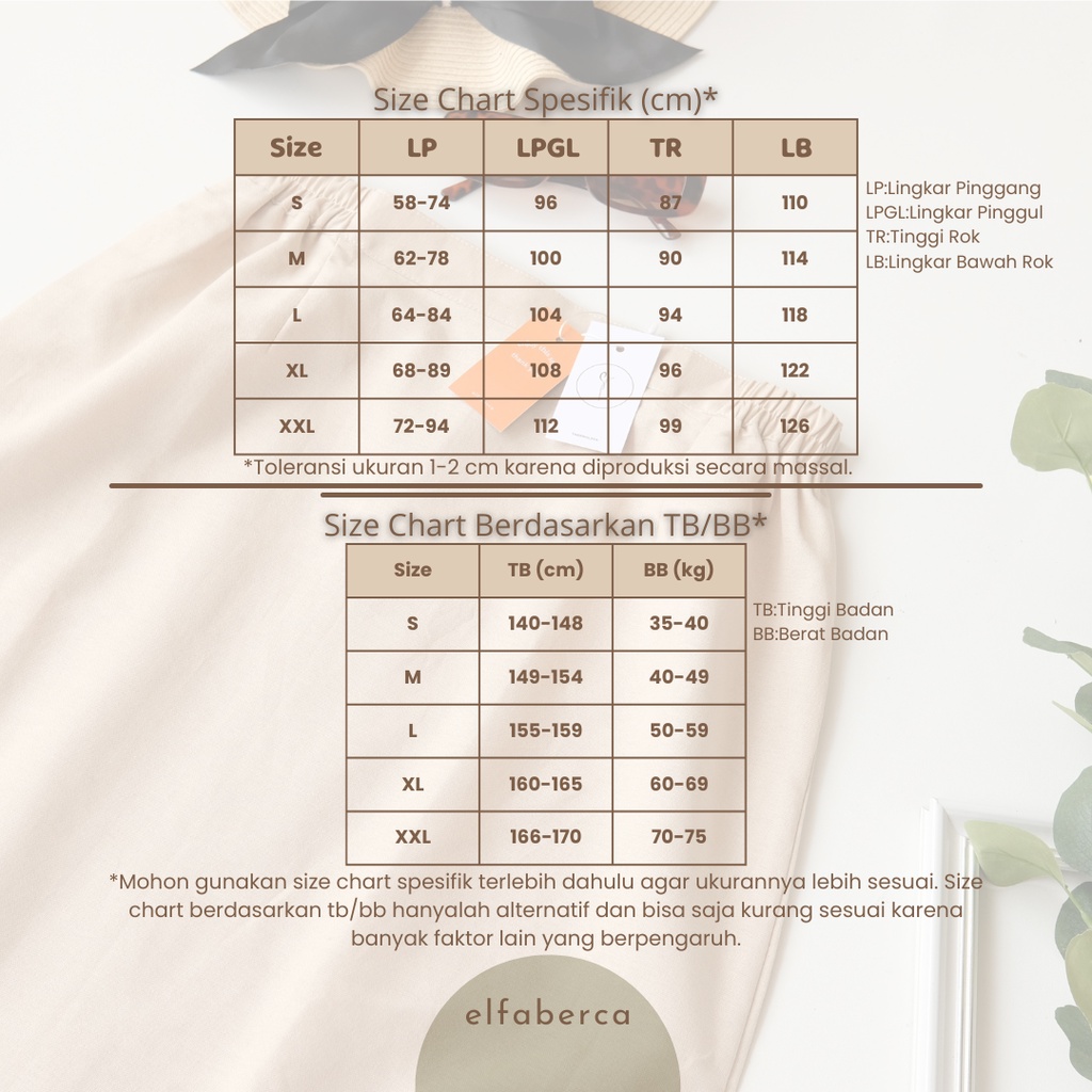 EARTHTONE BASIC SKIRT | Rok Polos by elfaberca