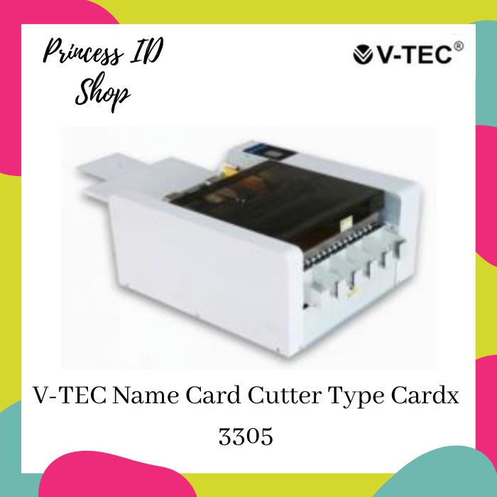 

MESIN PEMOTONG KARTU NAMA NAME CARD CUTTER V-TEC TYPE CARDX 3305