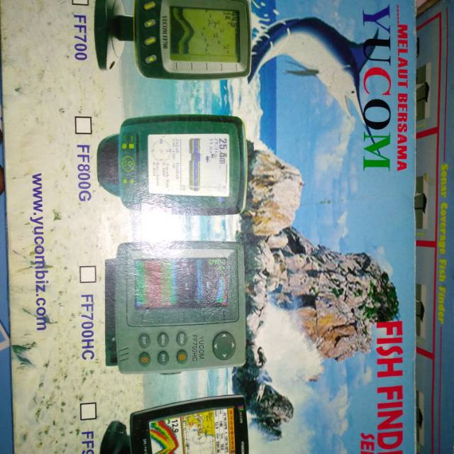Fish finder yucom ff 800 g