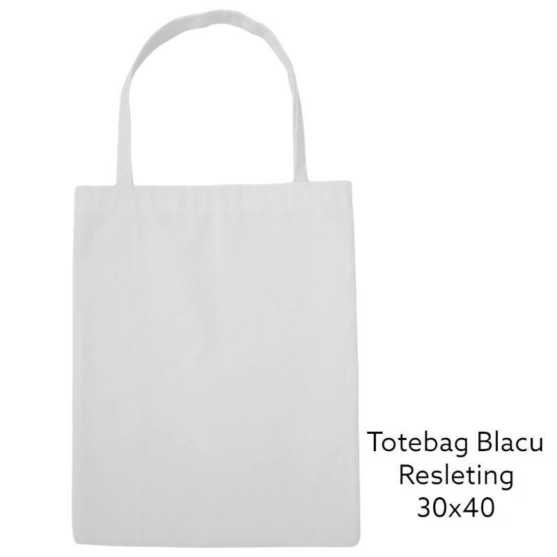 TOTEBAG BLACU RESLETING 30x40/TAS BELACU RESLETING/GODIE BAG BLAJU/TAS BAHU BLACO