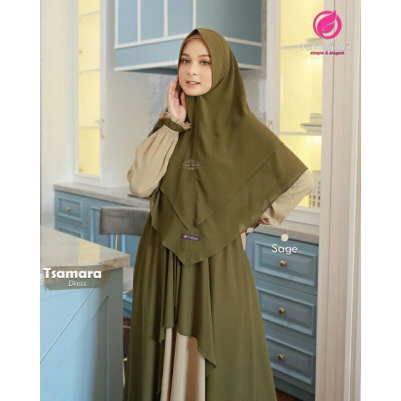 Tsamara gamis mom